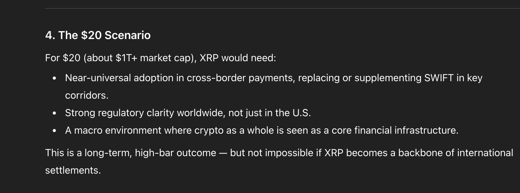 XRP 新闻：SEC 诉讼结束后，XRP 价格能否达到 5 美元、10 美元或 20 美元？